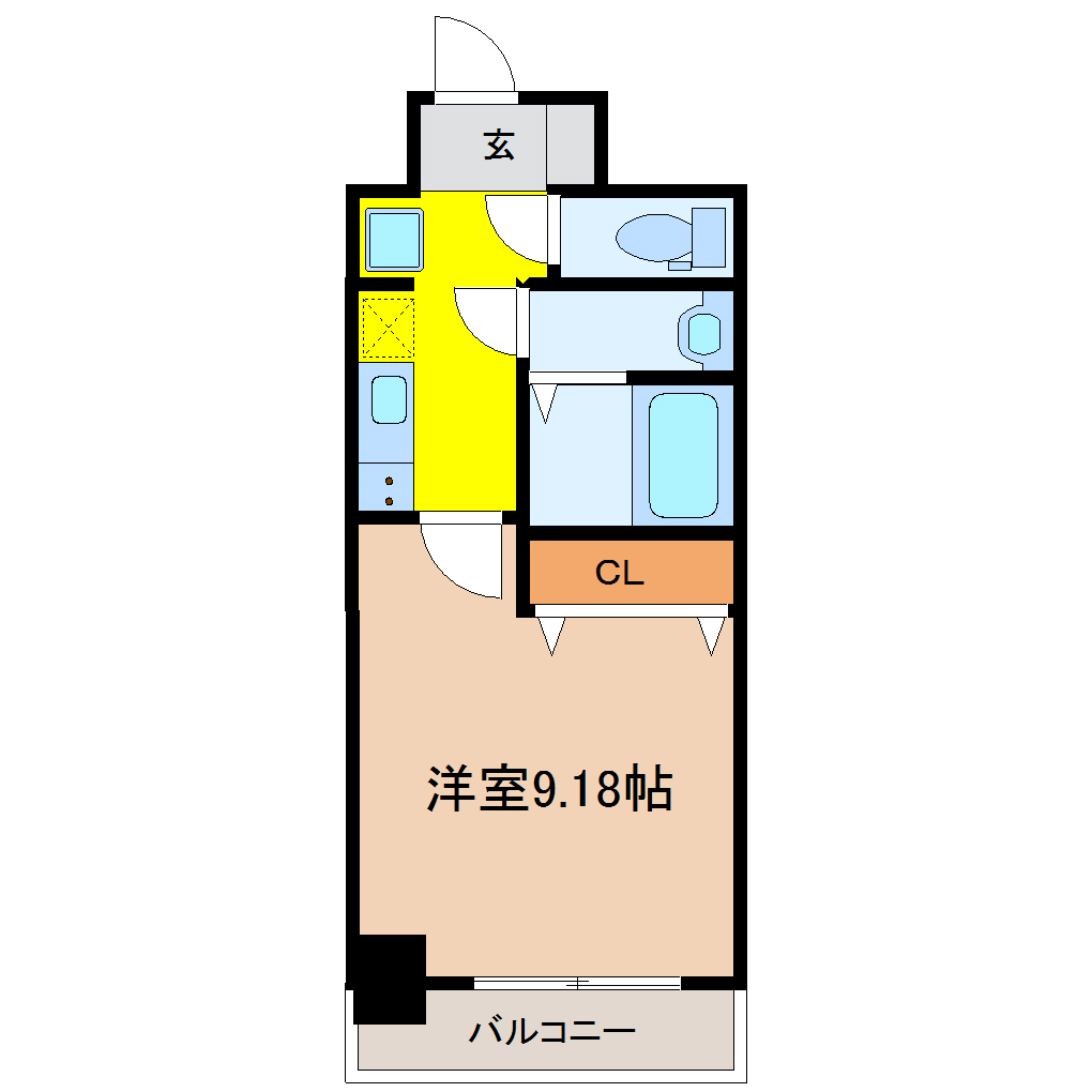 Nasic仙台東口の間取り