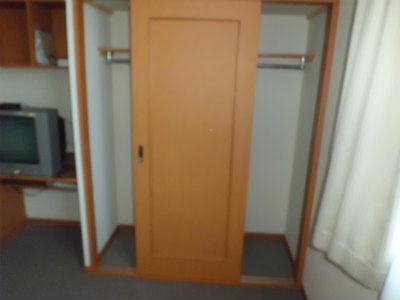 収納　クローゼットの中はこんな感じ。