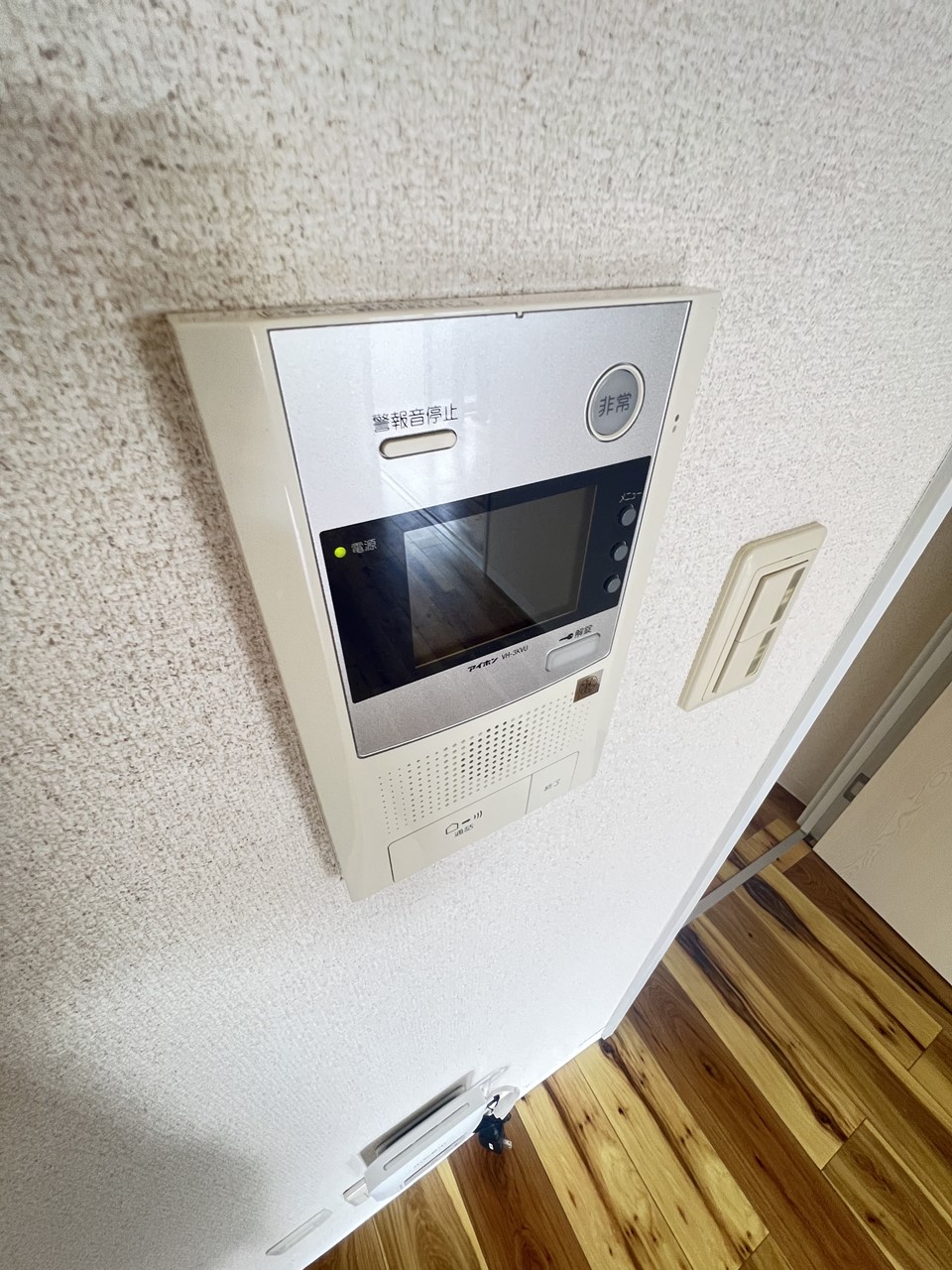 セキュリティ　※同物件、別部屋の写真です