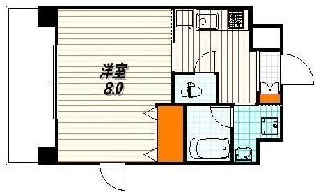 アスヴェル京都四条烏丸の間取り