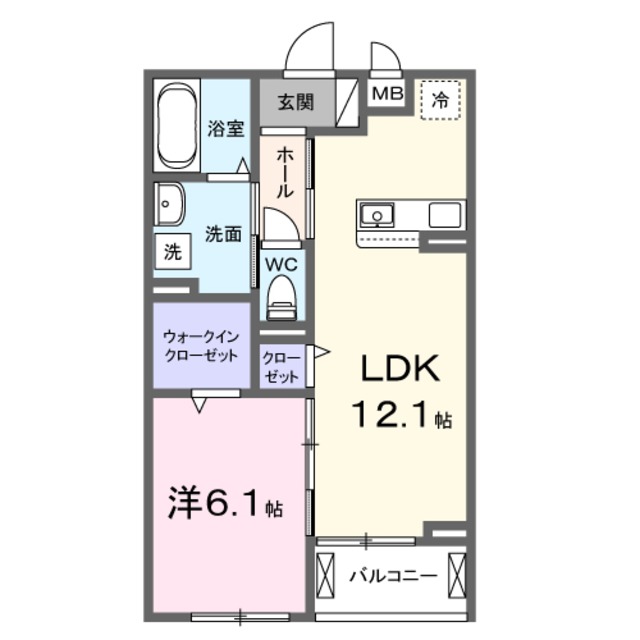 リビオ　ＭＩＹＡＢＩの間取り