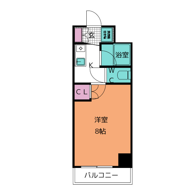 星ヶ丘ＧＯＤＩＶＡの間取り