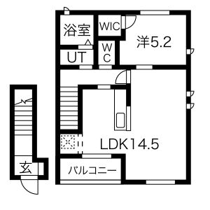 パークサイド石場の間取り