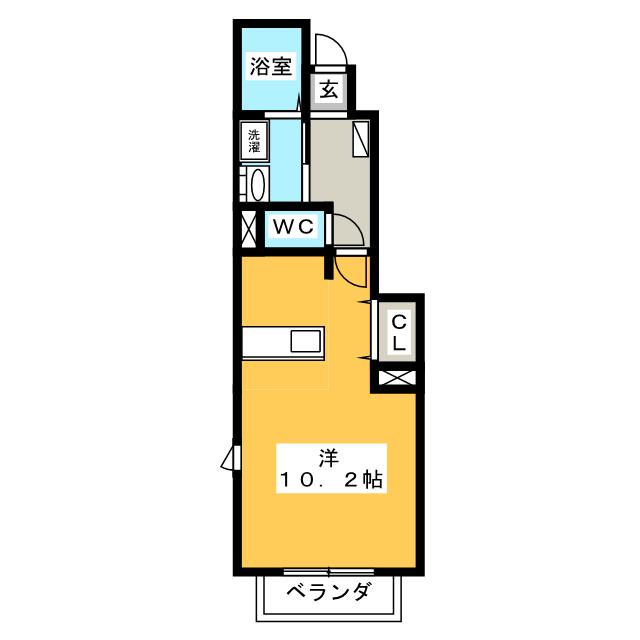 シャリテ神野の間取り