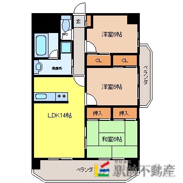 ＫＳＩマンションの間取り