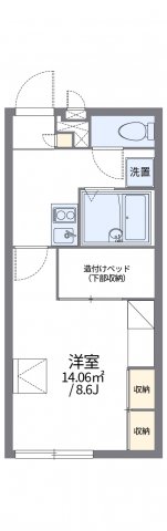 レオパレスＩＳＬＡＮＤIIの間取り