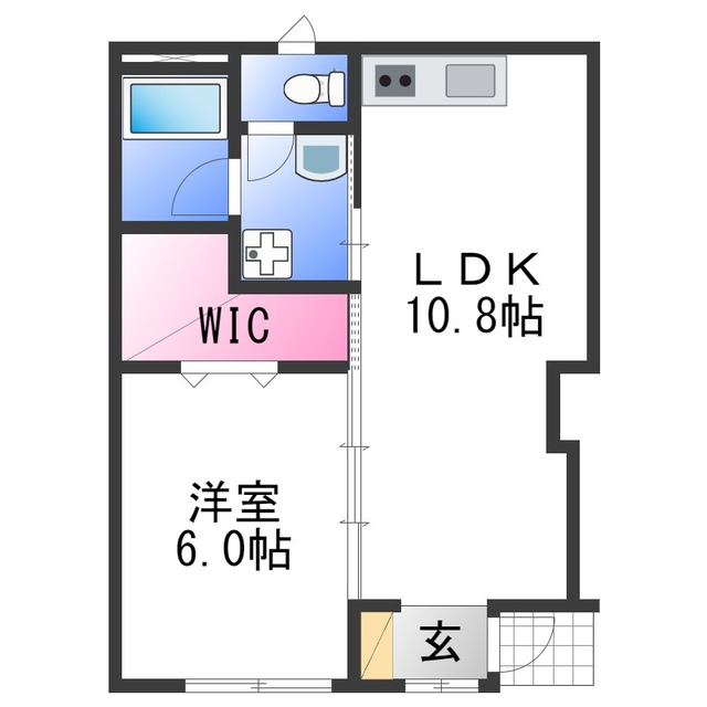 TJ船尾4の間取り