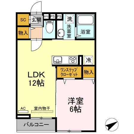 グレース ヒルの間取り