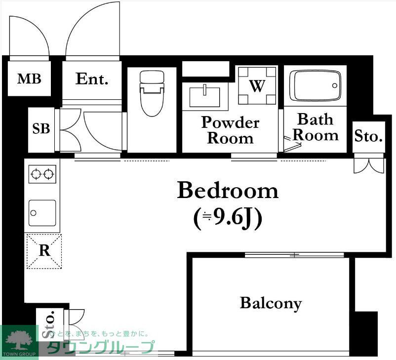 ＴＨＥ　ＰＡＬＭＳ錦糸町の間取り