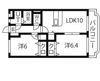 ユーミーフォルテの間取り