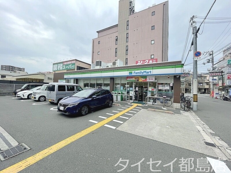 【大阪市旭区赤川のマンションのコンビニ】