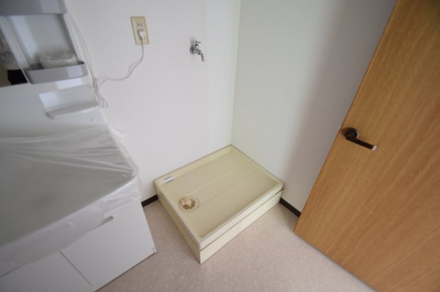 洗面設備　室内洗濯機置き場