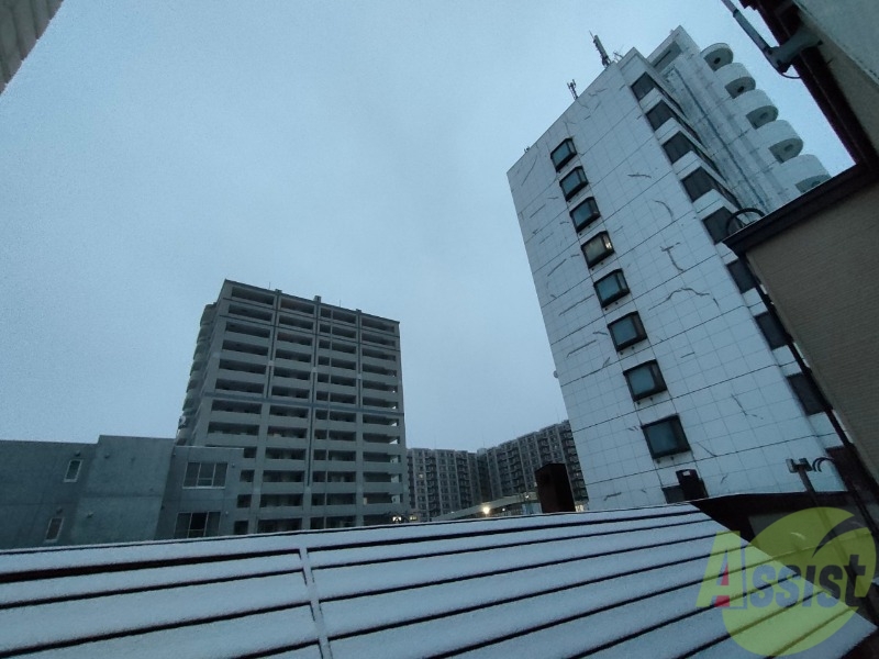 眺望　眺望です。建物はありますが風通しは良さそうです。