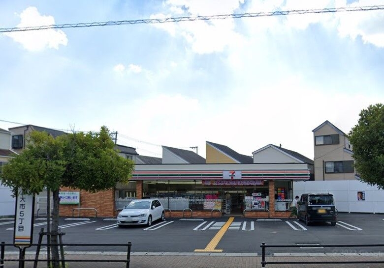コンビニ　セブン-イレブン西宮上大市5丁目店（コンビニ）まで100m