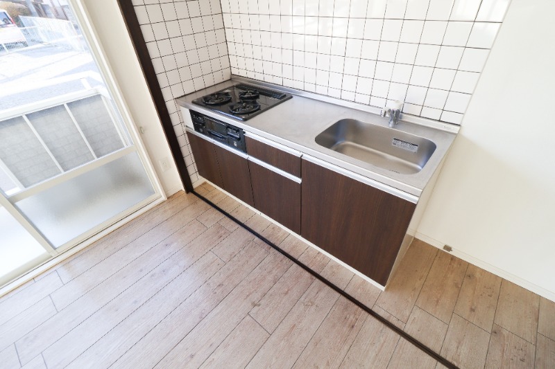 キッチン　図面と現状に相違がある場合には現状を優先