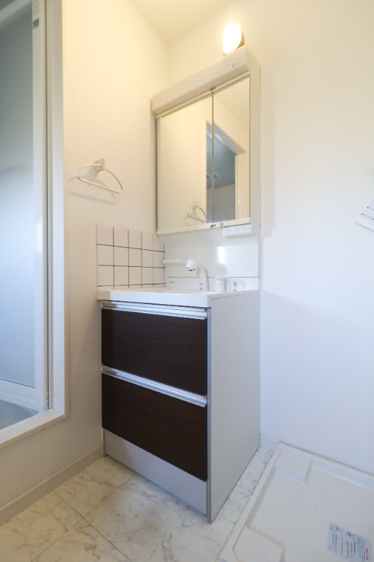 洗面設備　図面と現状に相違がある場合には現状を優先