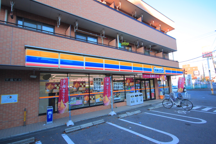 コンビニ　ミニストップ 船橋駿河台店（コンビニ）まで677m