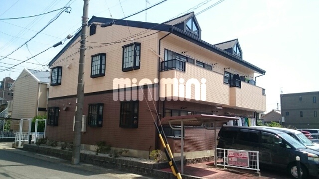 建物外観　２階建てアパートです