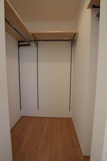 収納　ウォークインクローゼット