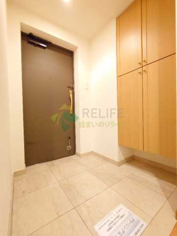 玄関　アルカーデンタワー入谷