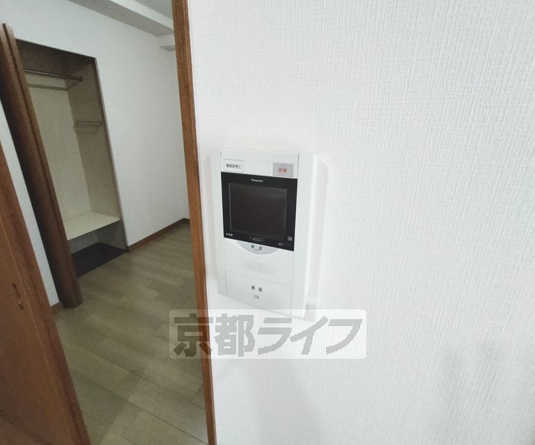 セキュリティ　ＴＶモニター付きです。