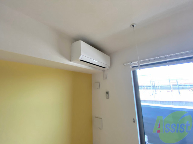 その他設備　エアコンが付いているので、快適に過ごせます