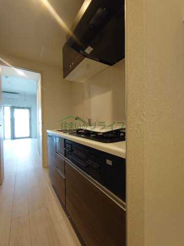 キッチン　※参考写真です。同じ間取りの別部屋になります。