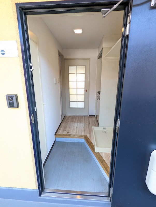 玄関　おかえりなさい！玄関開けるとこんなイメージです