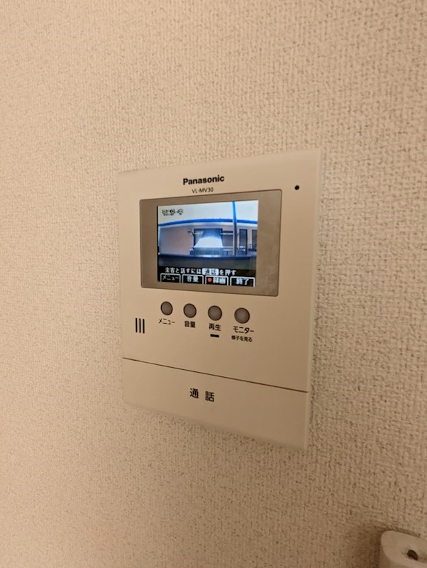 セキュリティ　来客時に便利なＴＶモニターホン