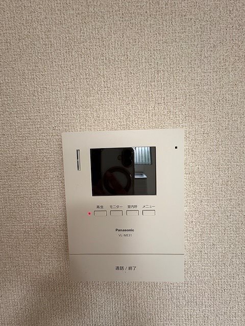セキュリティ　TVモニター付インターホンでセキュリティ面にも配慮☆