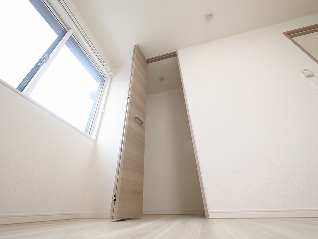 収納　たっぷりとした収納スペースです