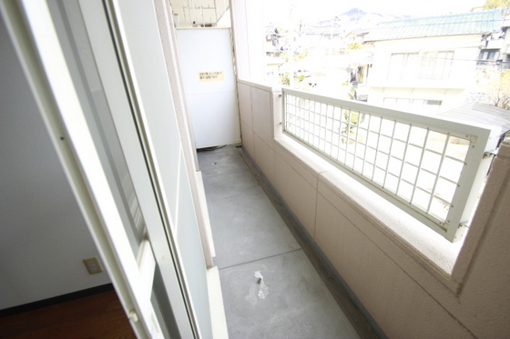 バルコニー　※別部屋の写真です
