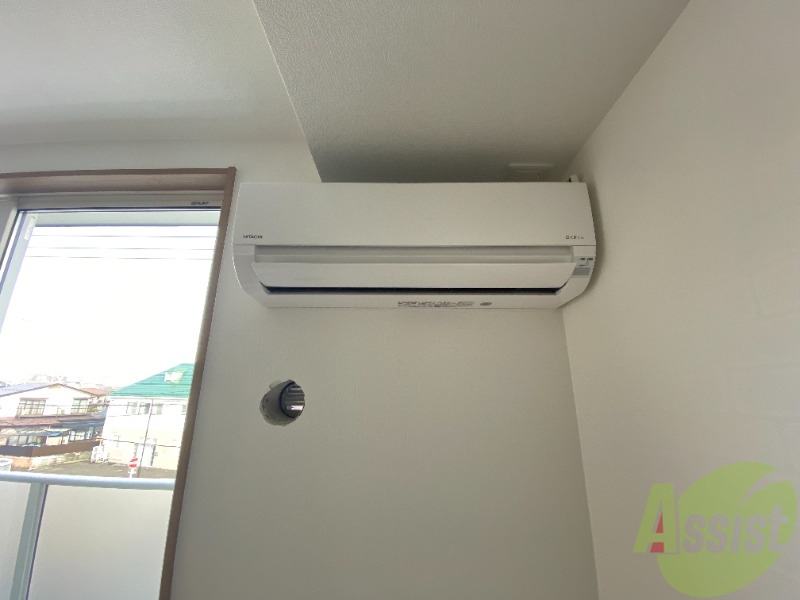 その他設備　エアコンが設置済みです。入居後すぐに使用できます。
