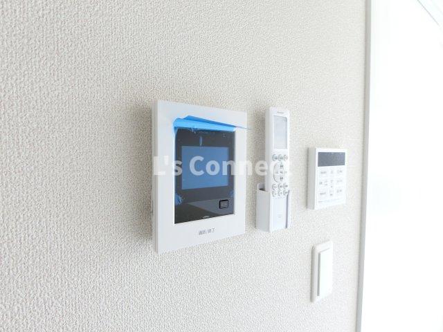 セキュリティ　突然の来客時もＴＶモニターホンでしっかり確認。