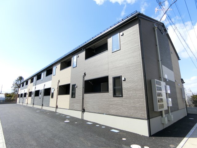 建物外観　２０２５年築のアパートです。