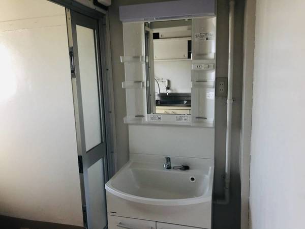 洗面設備　ビレッジハウスの同一物件・同一タイプの間取りの写真です