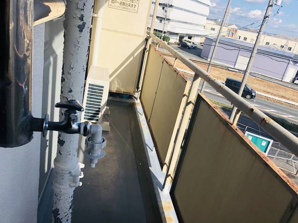 バルコニー　ビレッジハウスの同一物件・同一タイプの間取りの写真です