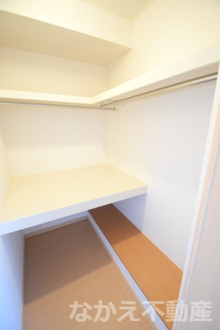 収納　収納のためのスペースです