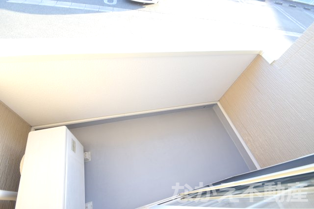 バルコニー　バルコニーがあります