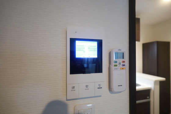 セキュリティ　※別部屋の写真です