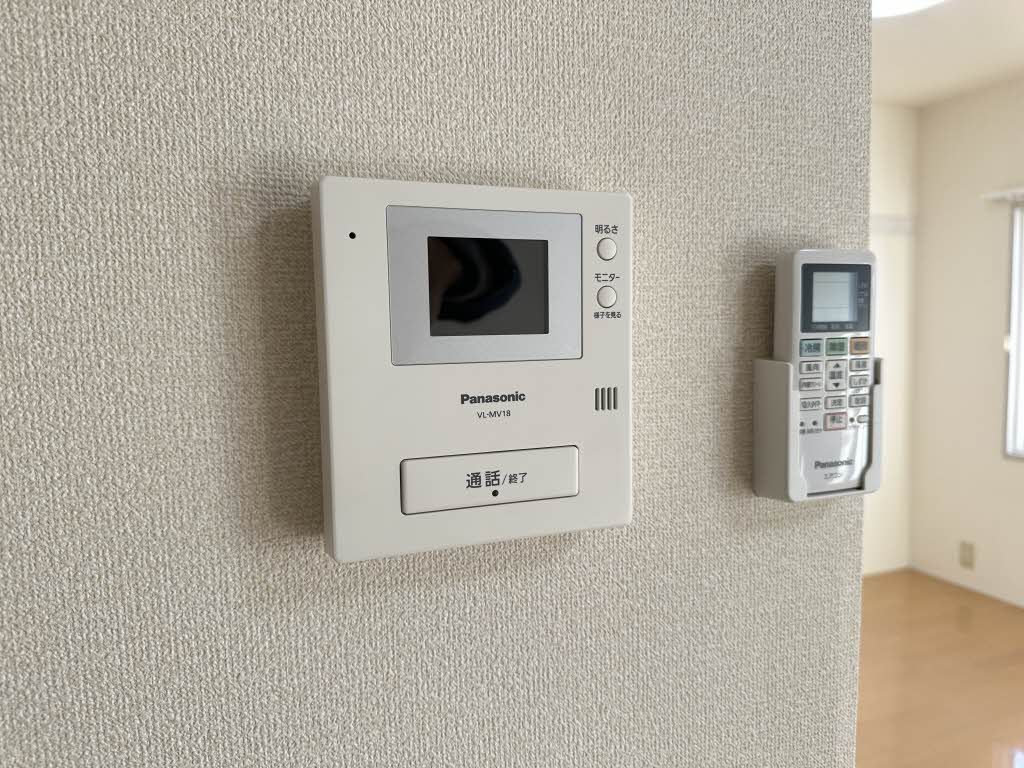 セキュリティ　モニタ付きドアホン
