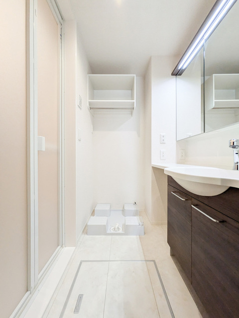 洗面設備　同施工会社参考画像