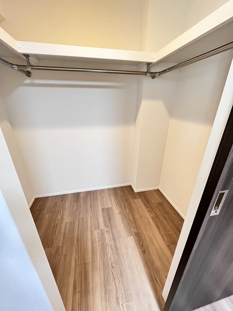 収納　ウォークインクローゼット