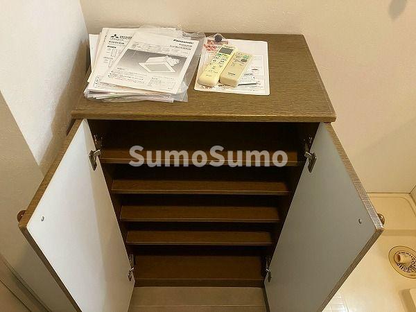 収納　十分な収納スペースがあります