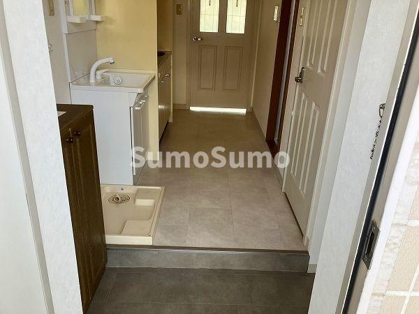 玄関　明るい玄関です