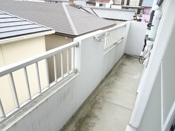 バルコニー　※別部屋の写真です