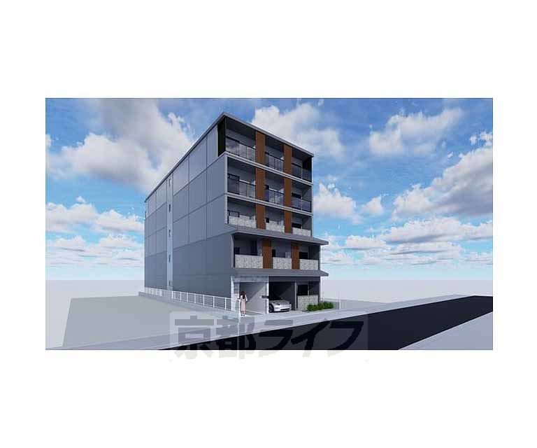 建物外観　予想図、・完成予想図になります