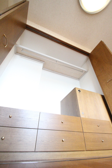 収納　洋室の大きな収納です
