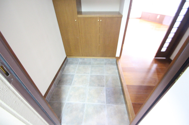 玄関　こちらが玄関です