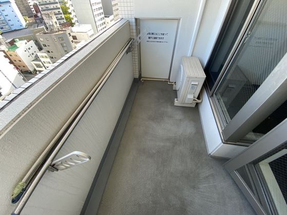 バルコニー　※別部屋の写真です
